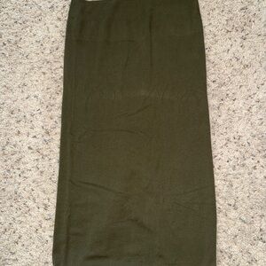 Banana Republic Olive Green Pencil Skirt